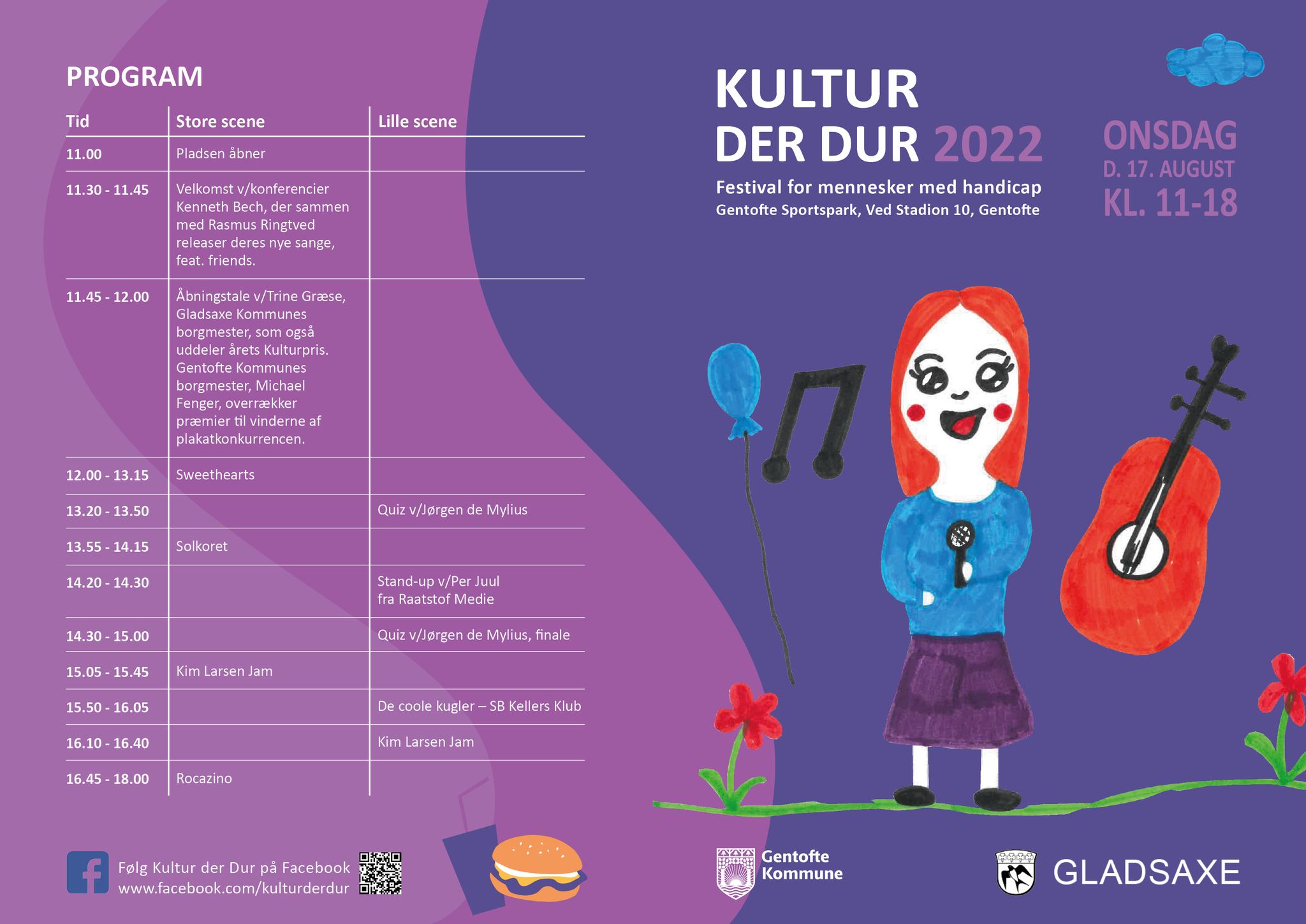 Program for Kultur der Dur 2022